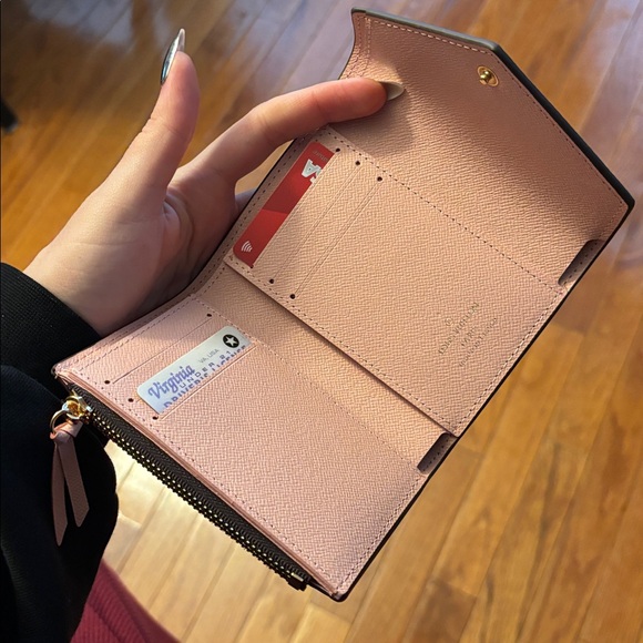 Louis Vuitton Portefeuille Wallet Victorine Damier Rose Pink Ballerine - Picture 5 of 6